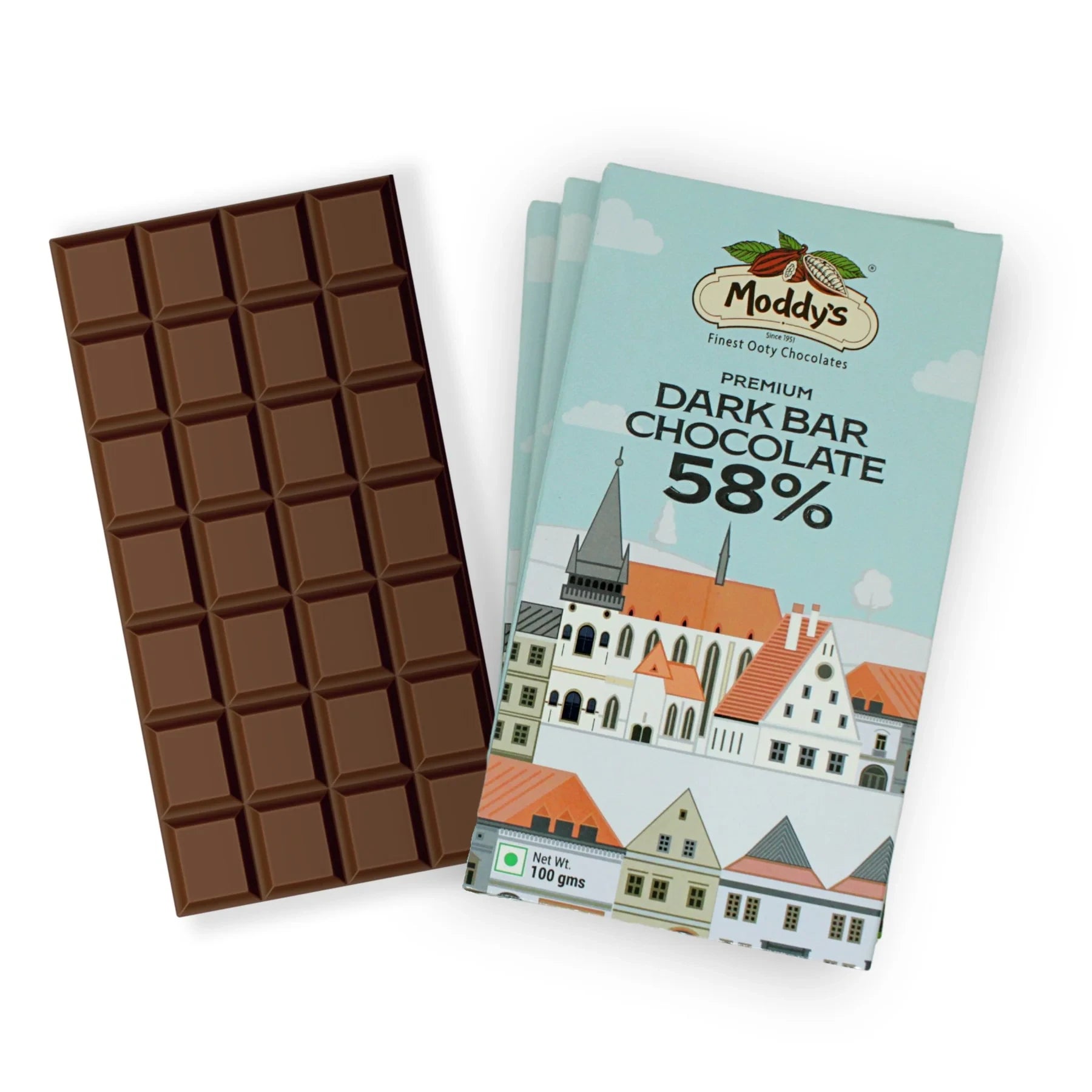 58% Dark Bar - Pack Of 3