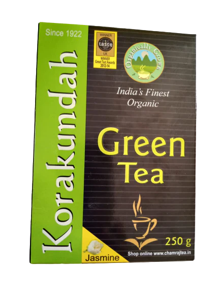 Korakundah Organic Green Tea High Grown Premium Tea - Jasmine Flavour