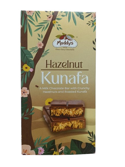 Moddys Hazelnut Kunafa Bar