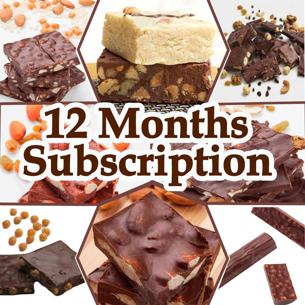 Moddys assorted chocolate collection- 1 Kg, 12month Subscription