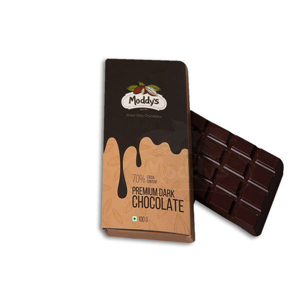 Moddys 70% Premium Dark Chocolate